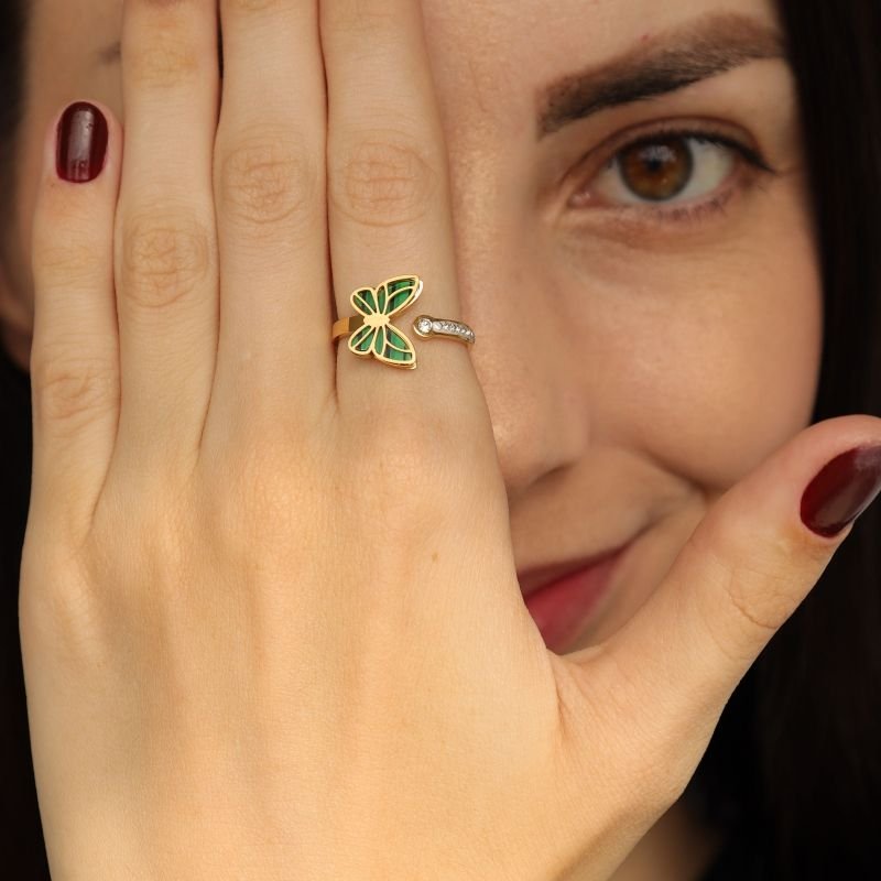 Anel Borboleta Regulável em Aço Inox