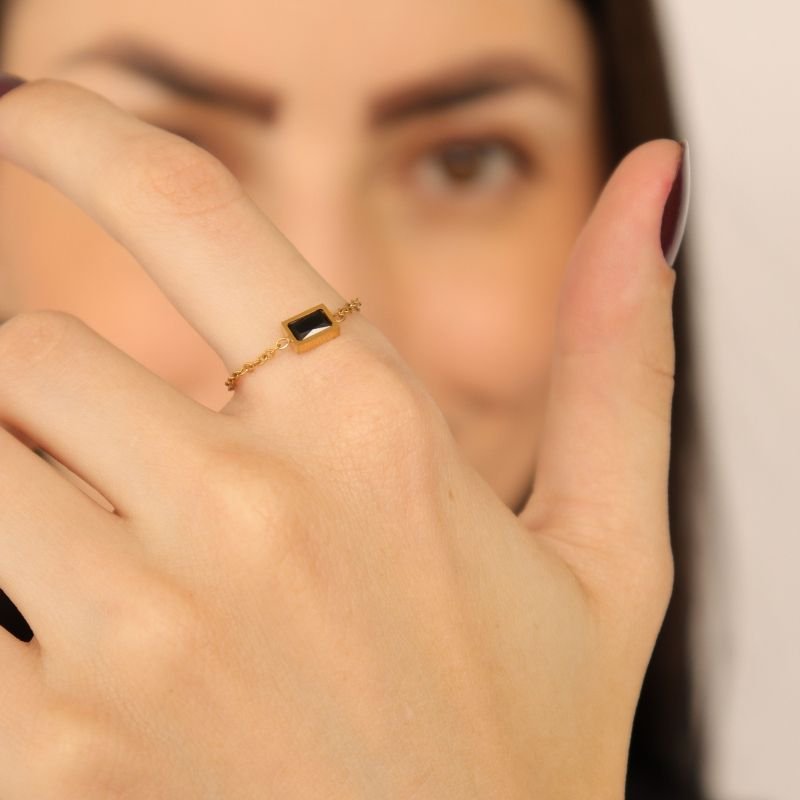 Anel Corrente em Aço Inox (Serve Tamanho 17/18)