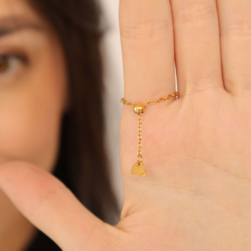 Anel Corrente em Aço Inox (Serve Tamanho 17/18)