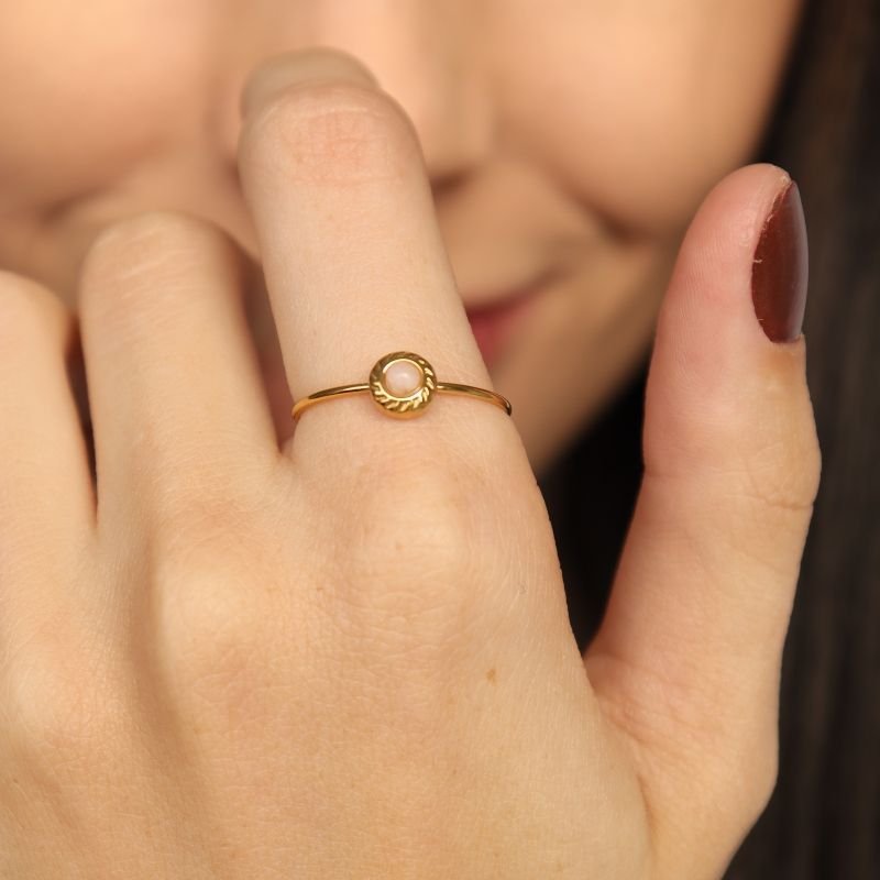 Anel Delicado Levemente Regulável em Aço Inox