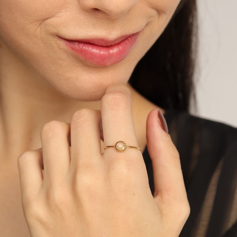 Anel Delicado Levemente Regulável em Aço Inox