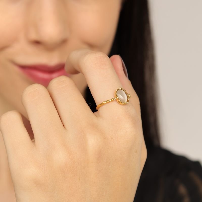 Anel Delicado Levemente Regulável em Aço Inox