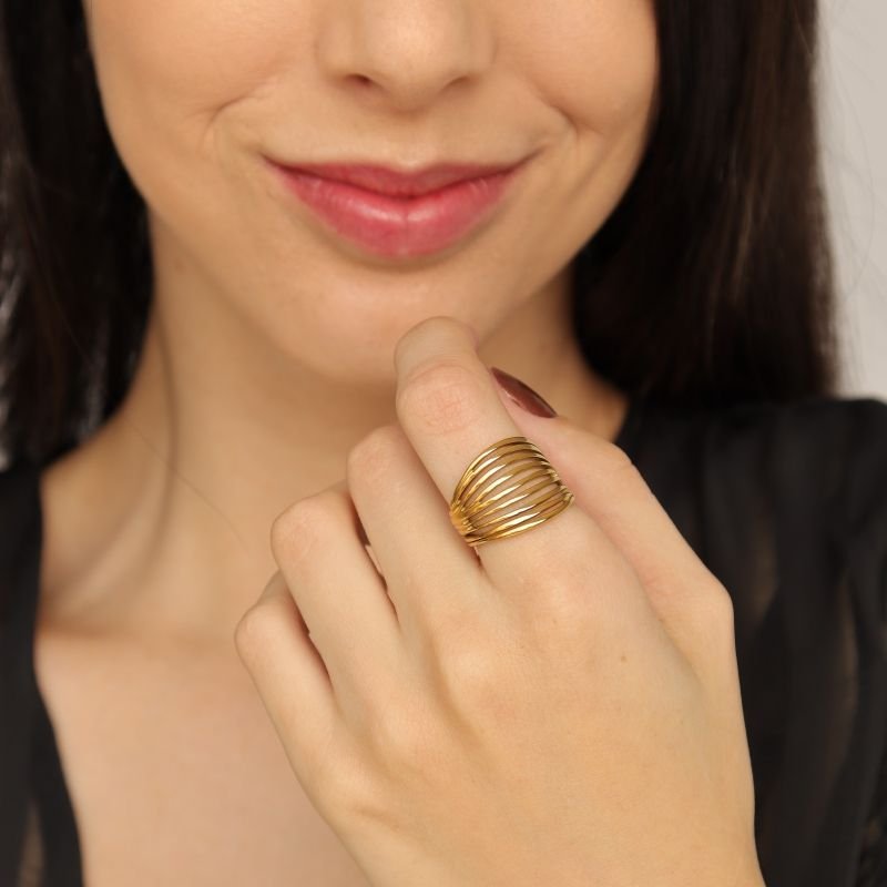 Anel Fios Levemente Regulável em Aço Inox