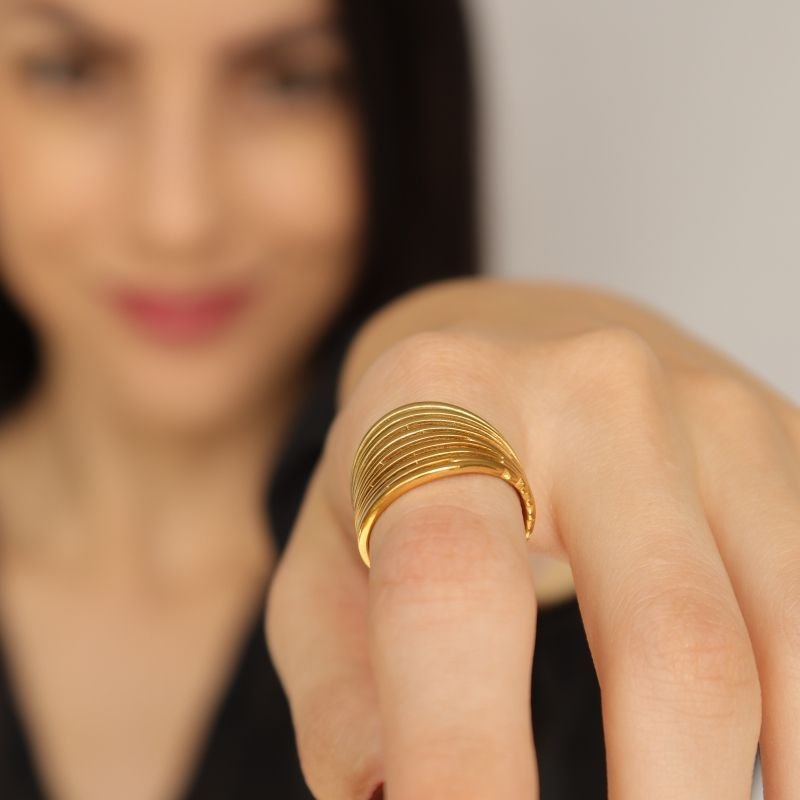 Anel Fios Levemente Regulável em Aço Inox