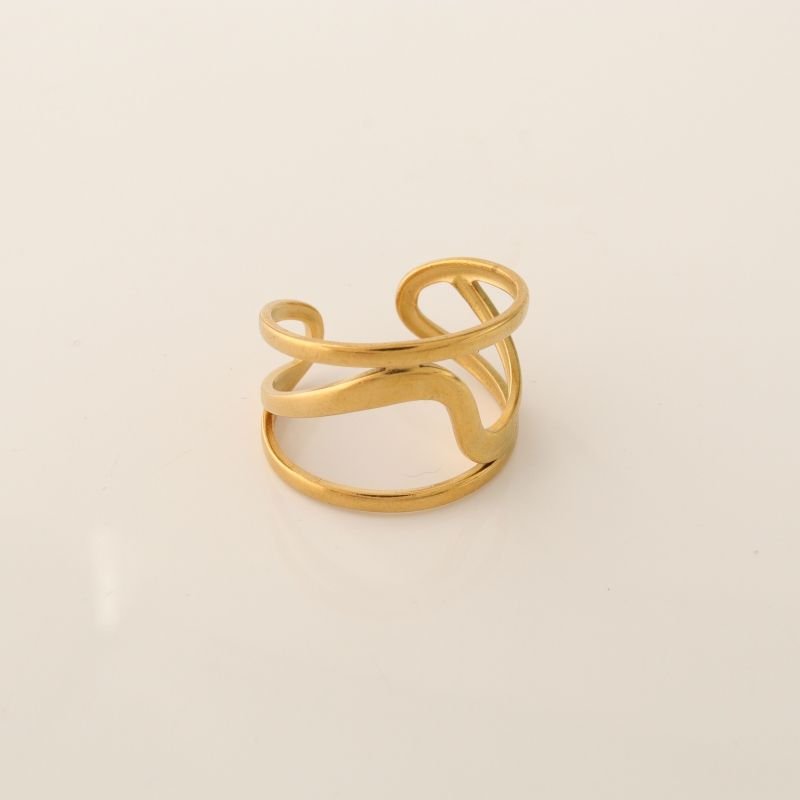 Anel Formas Suaves Regulável em Aço Inox