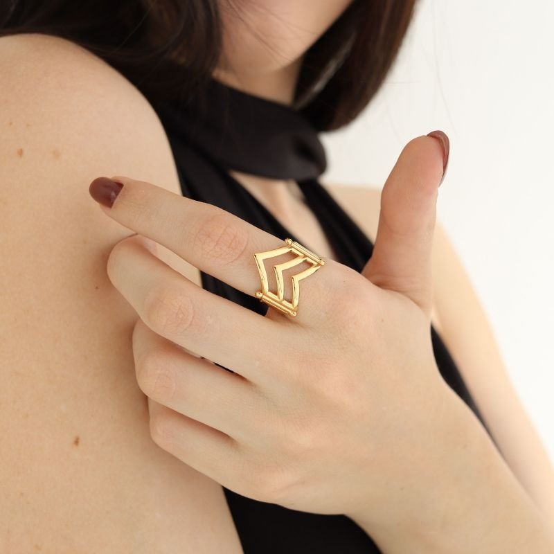 Anel Geometric Flow Regulável em Aço Inox