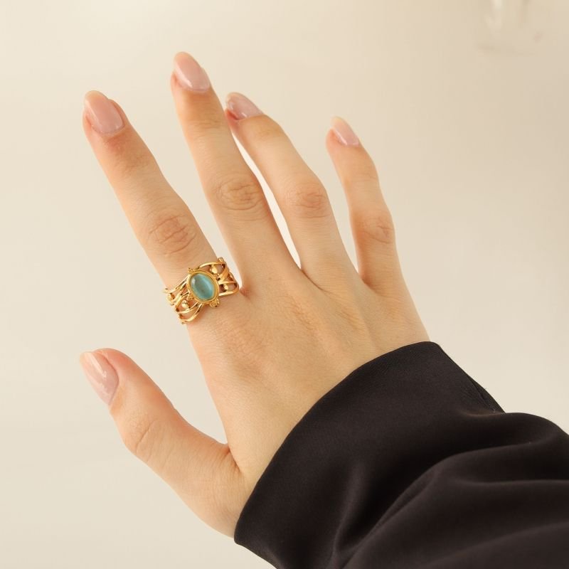 Anel Levemente Ajustável em Aço Inox