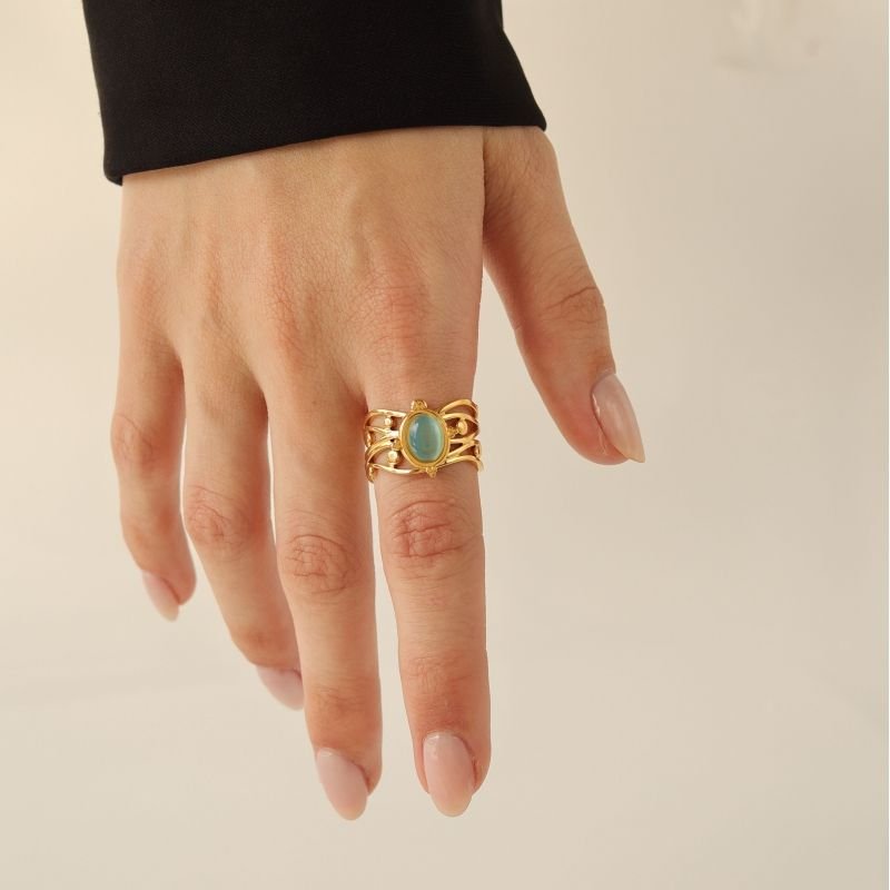 Anel Levemente Ajustável em Aço Inox