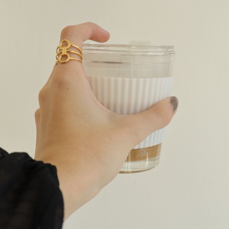 Anel Levemente Regulável em Aço Inox