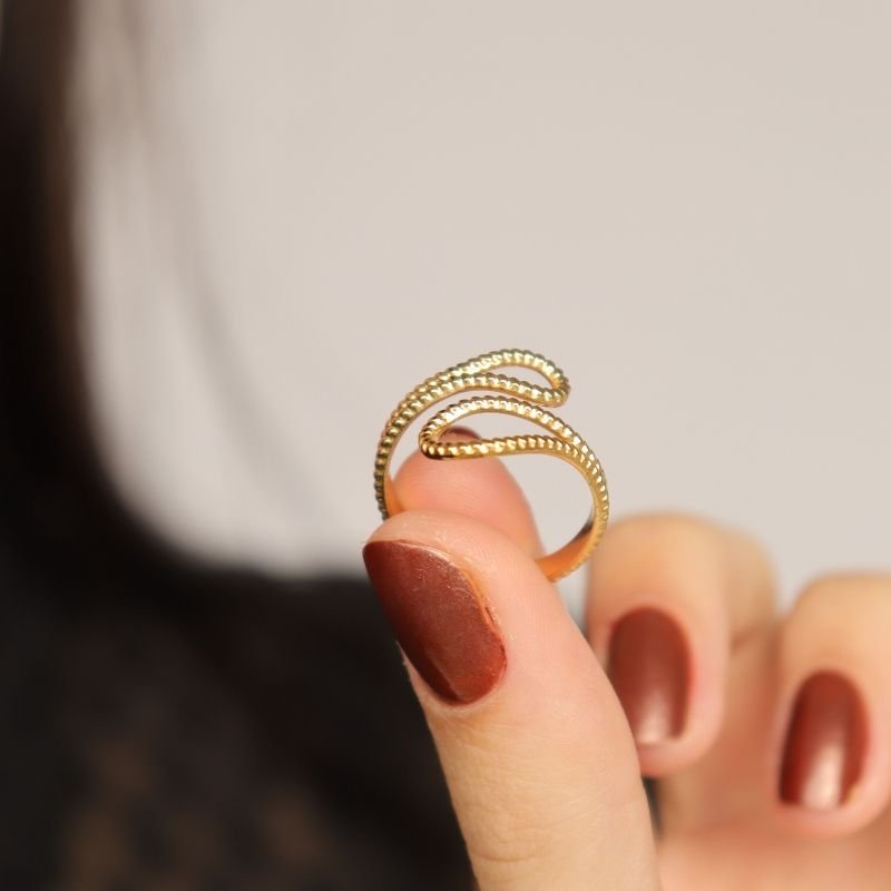 Anel Levemente Regulável em Aço Inox