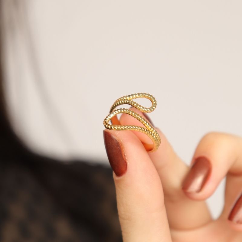 Anel Levemente Regulável em Aço Inox