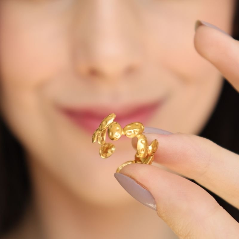 Anel Levemente Regulável em Aço Inox