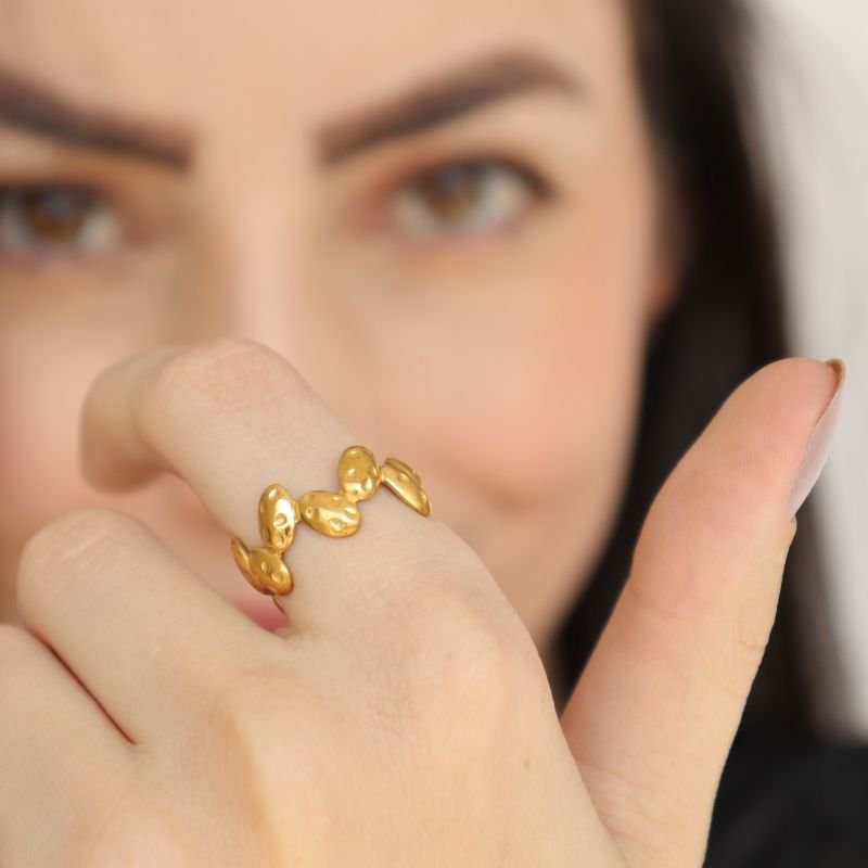 Anel Levemente Regulável em Aço Inox