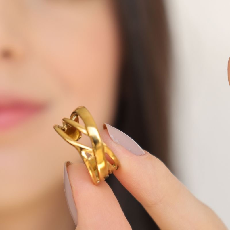 Anel Levemente Regulável em Aço Inox