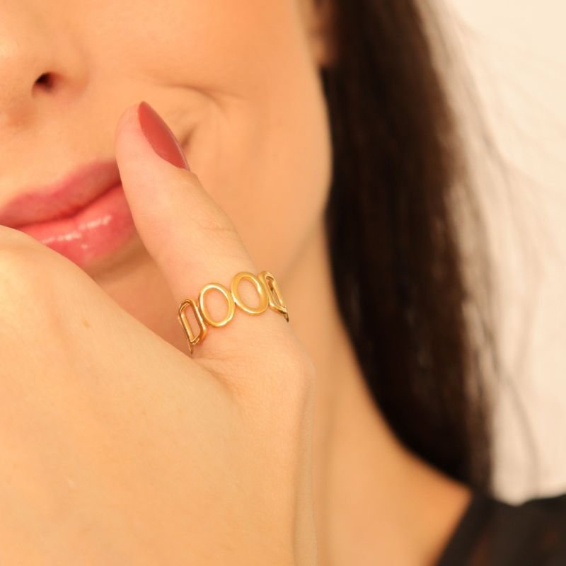 Anel Levemente Regulável em Aço Inox