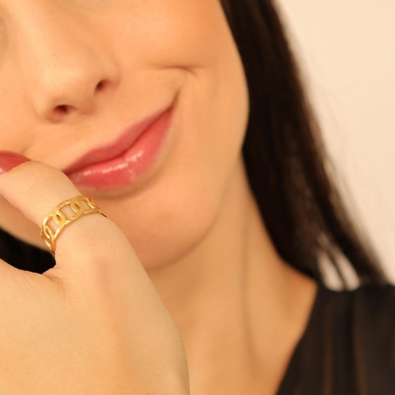 Anel Levemente Regulável em Aço Inox