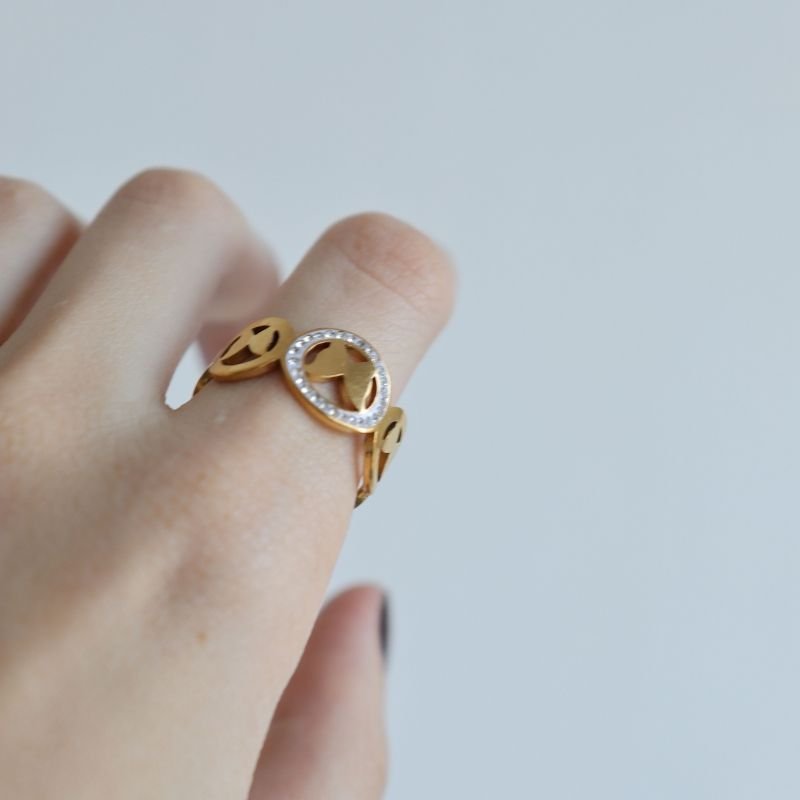 Anel Levemente Regulável em Aço Inox