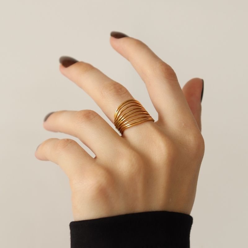 Anel Levemente Regulável em Aço Inox