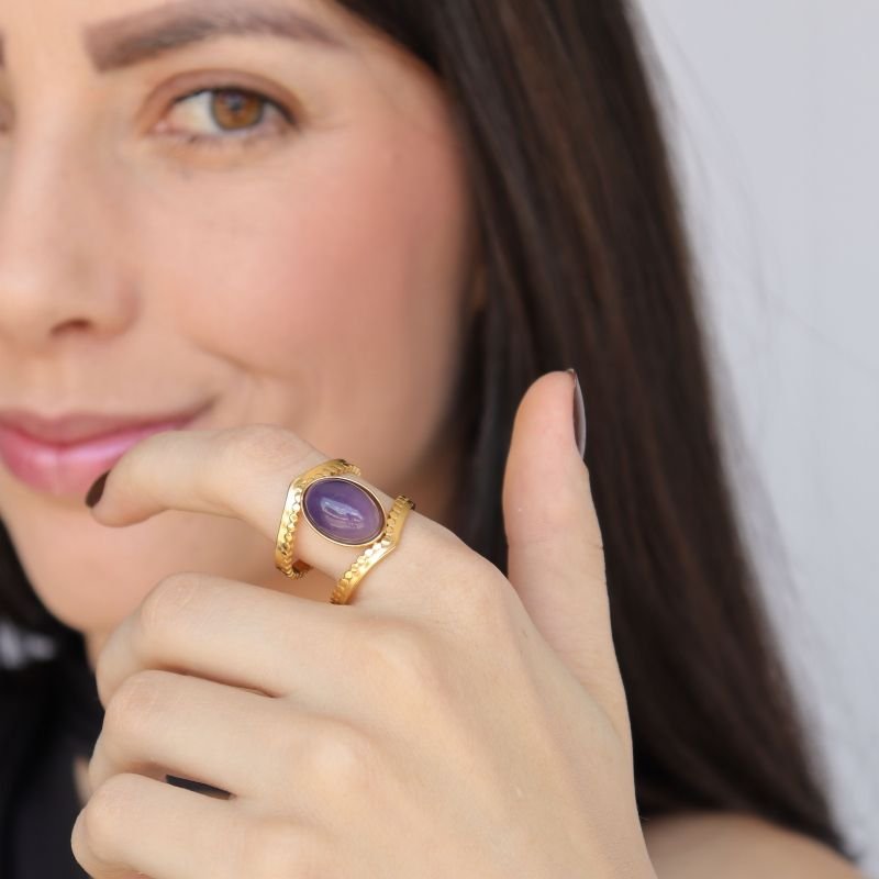 Anel Levemente Regulável em Aço Inox