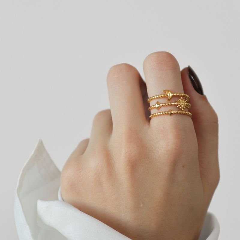 Anel Levemente Regulável em Aço Inox