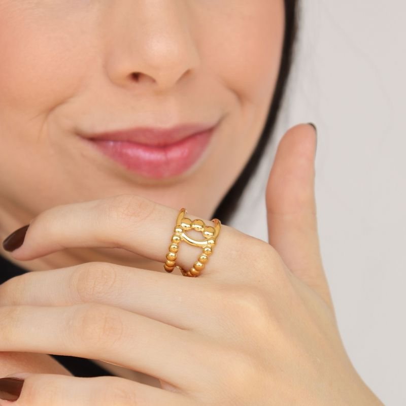 Anel Levemente Regulável em Aço Inox