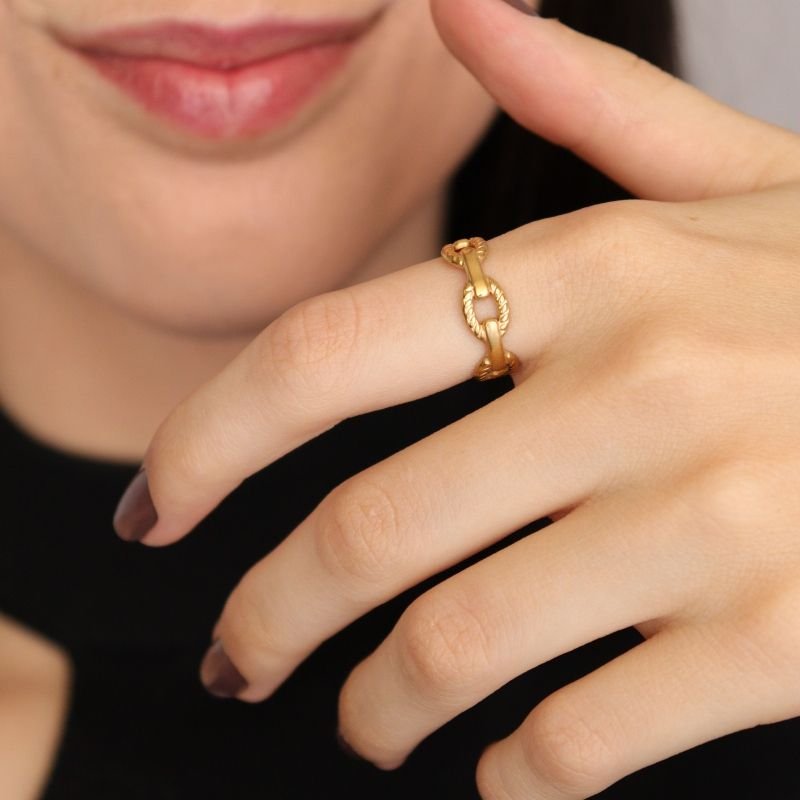 Anel Levemente Regulável em Aço Inox