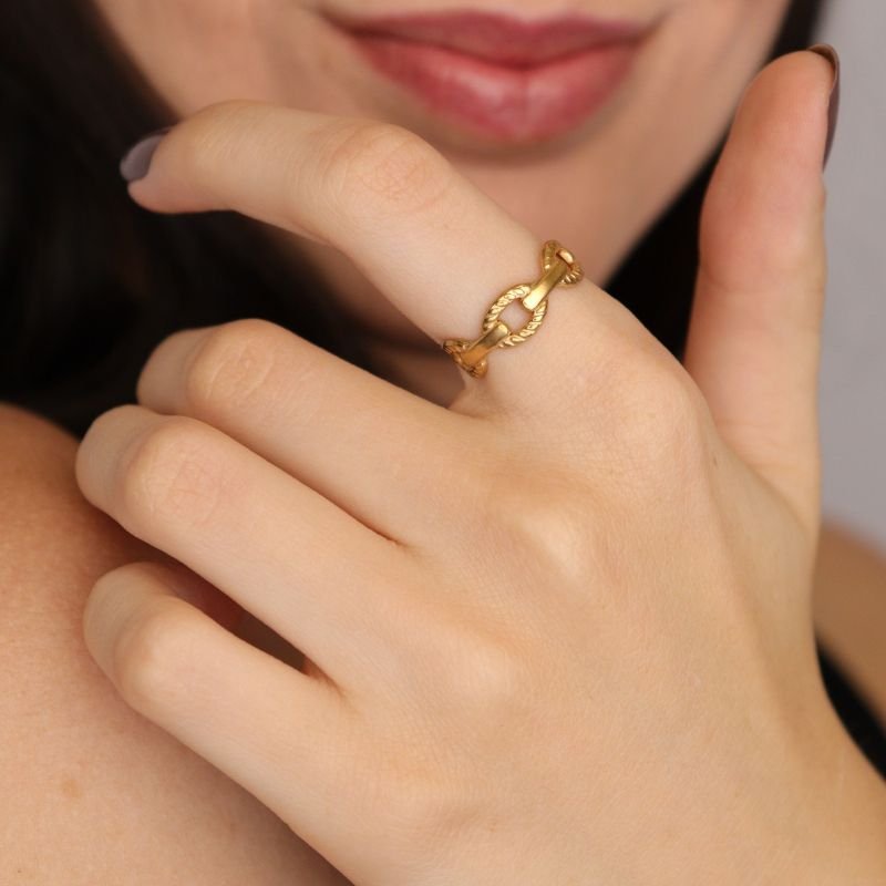 Anel Levemente Regulável em Aço Inox