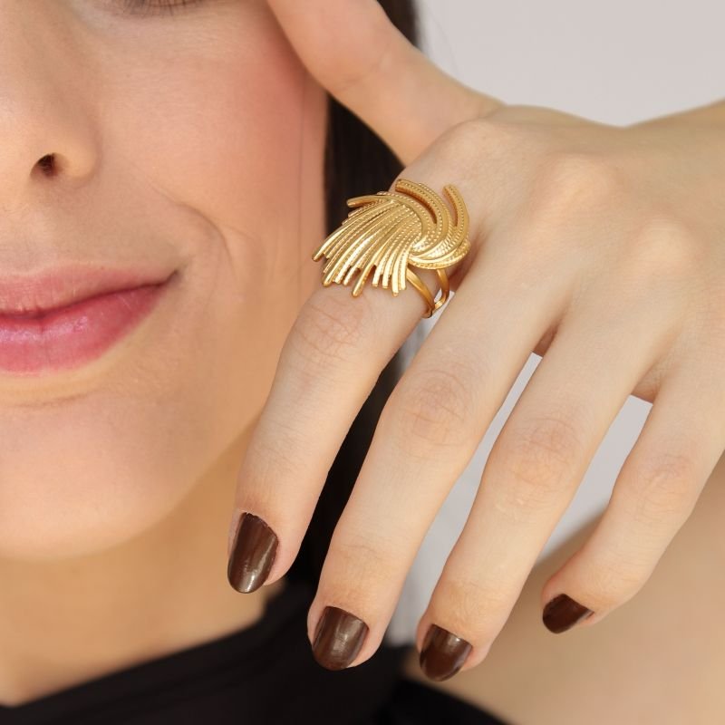 Anel Levemente Regulável em Aço Inox Moderno