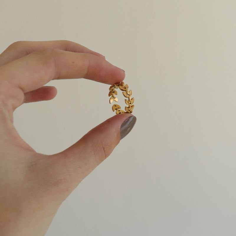 Anel Levemente Regulável Escamas em Aço Inox (Linha Premium)