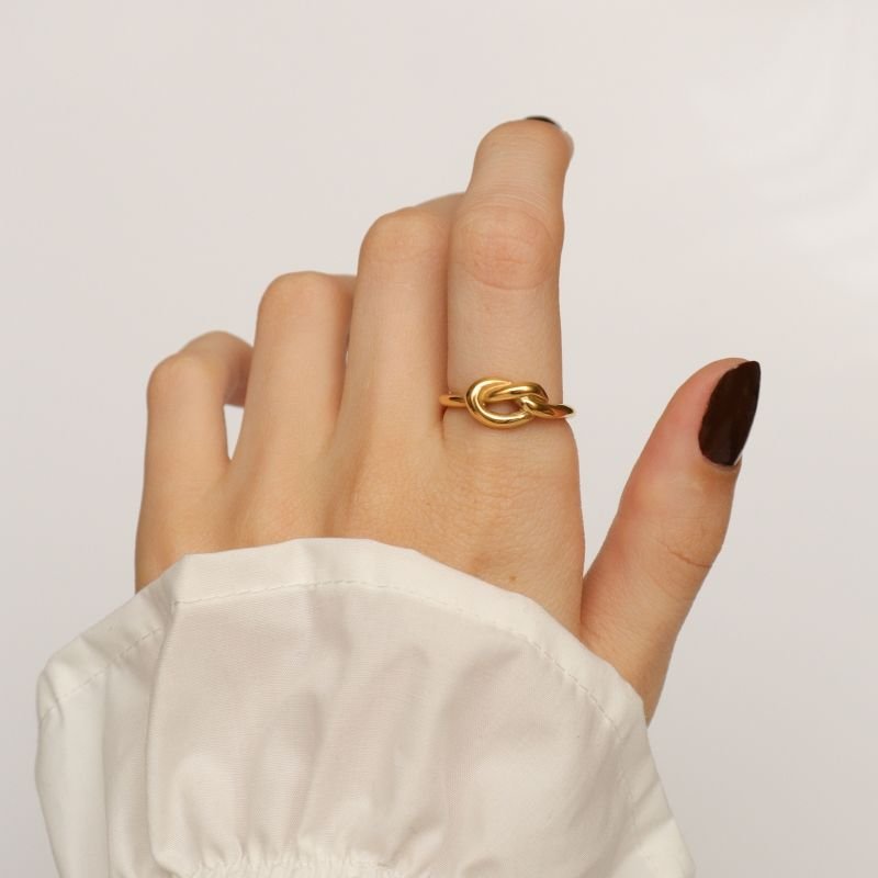 Anel Minimalista em Aço Inox (Tamanho 17)