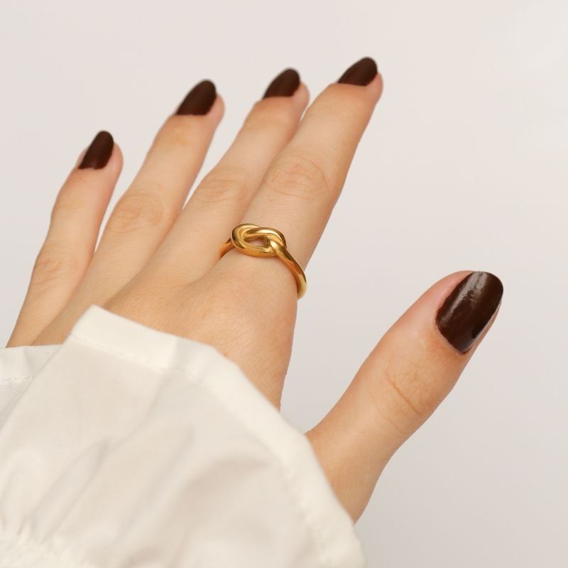 Anel Minimalista em Aço Inox (Tamanho 17)