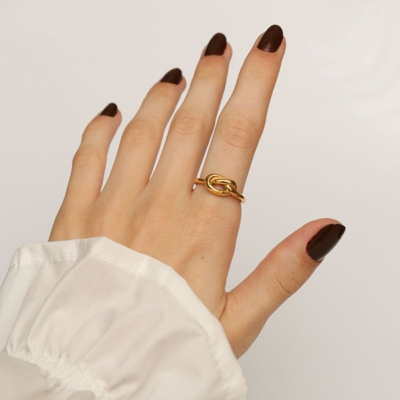 Anel Minimalista em Aço Inox (Tamanho 17)