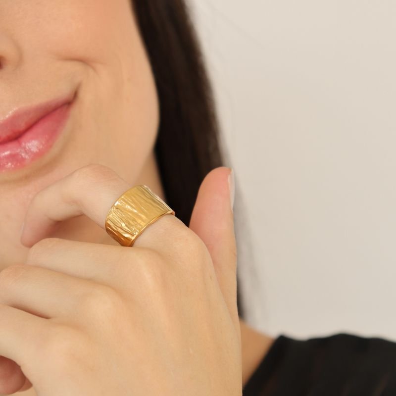 Anel Minimalista em Aço Inox (TAMANHO 18)