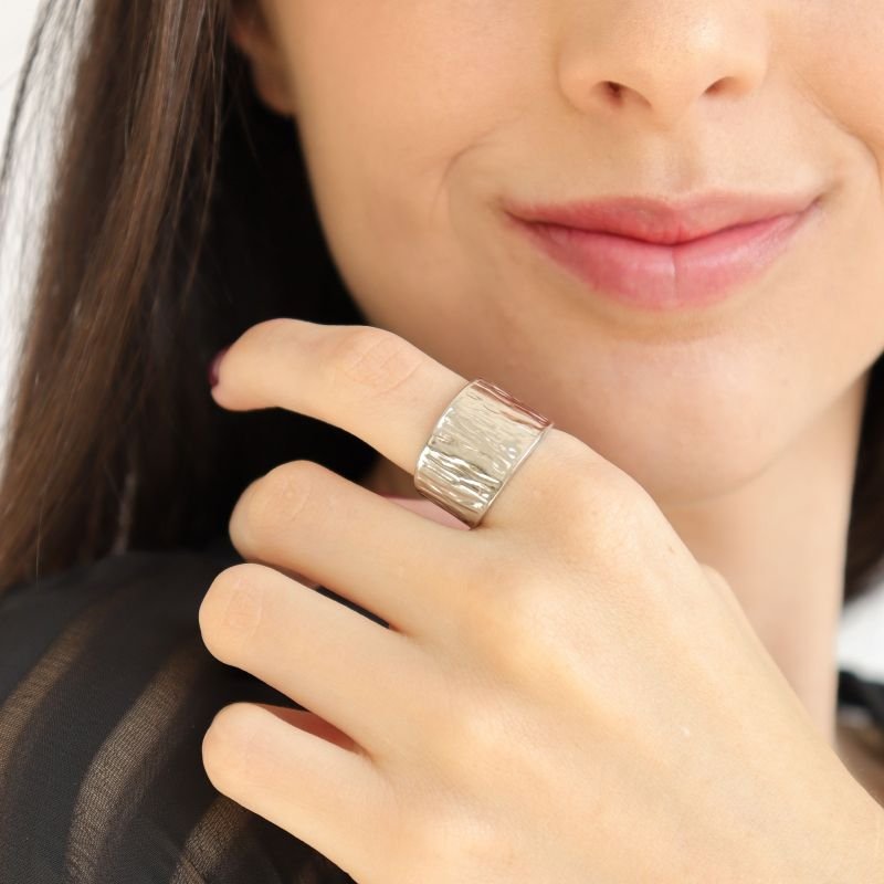 Anel Minimalista em Aço Inox (TAMANHO 18)