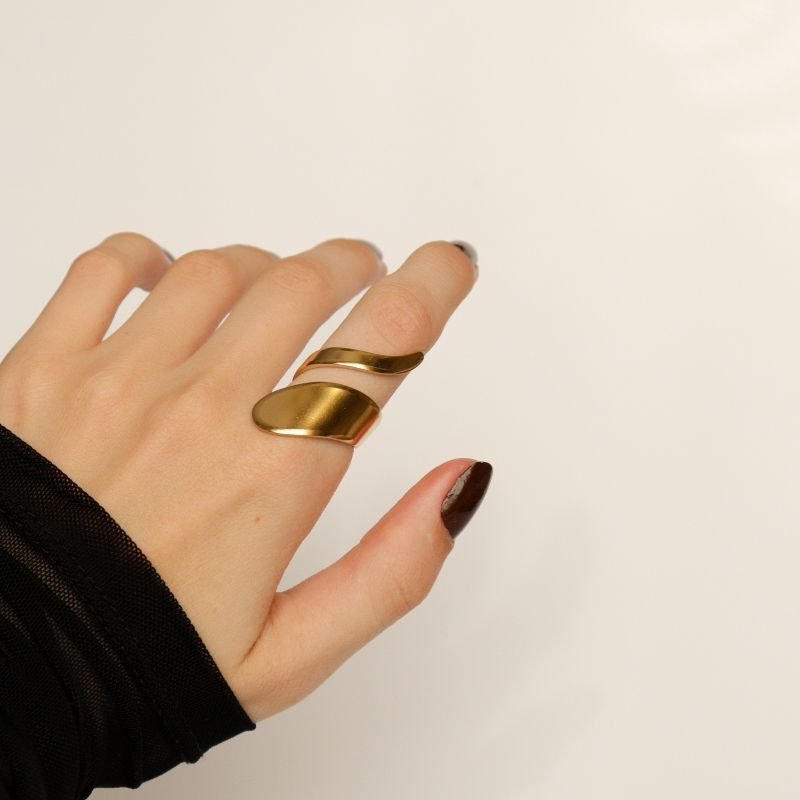 Anel Minimalista em Aço Inox (Tamanho 18)