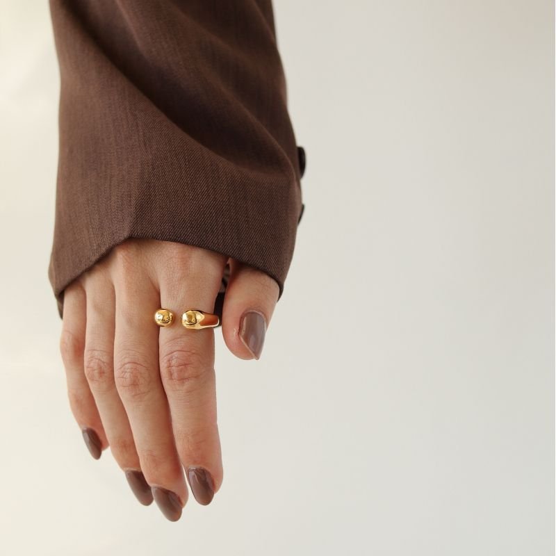 Anel Minimalista em Aço Inox (Tamanho 19)