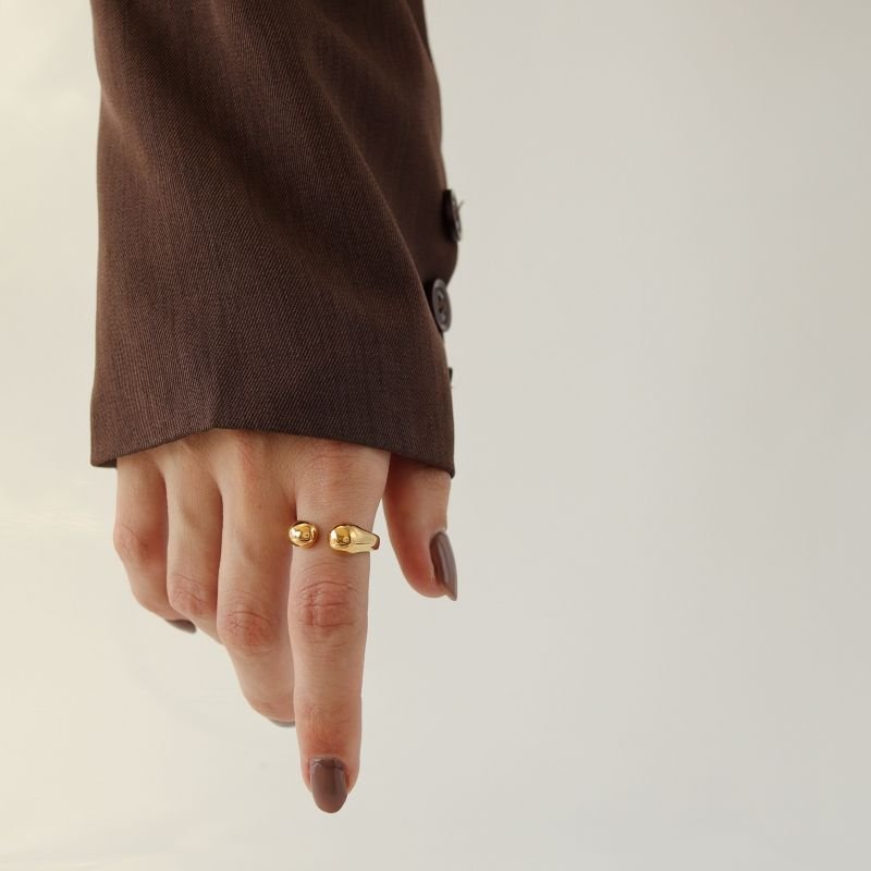 Anel Minimalista em Aço Inox (Tamanho 19)