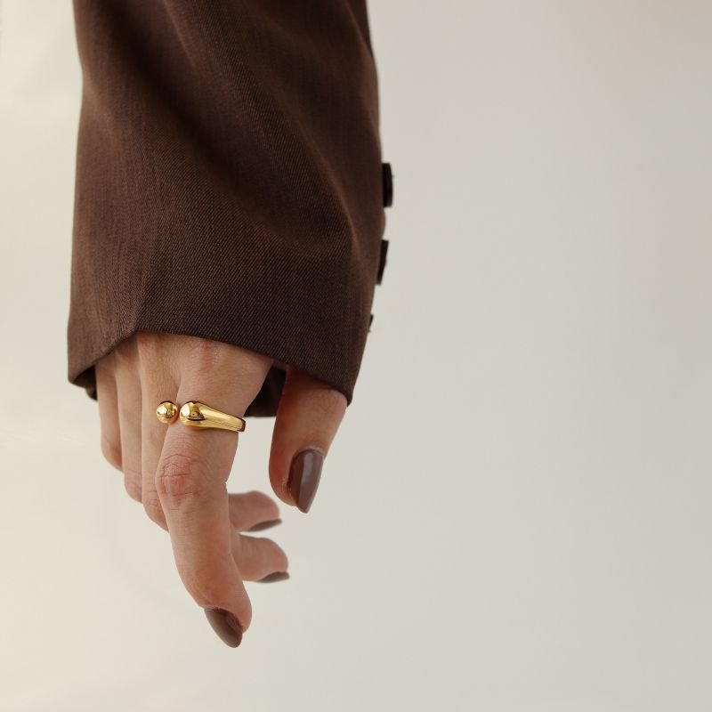 Anel Minimalista em Aço Inox (Tamanho 19)