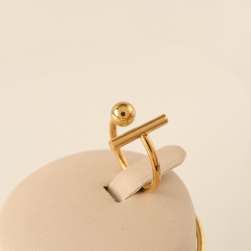 Anel Minimalista em Aço Inox (Tamanho 19)