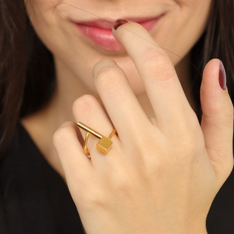 Anel Minimalista em Aço Inox (Tamanho 20)