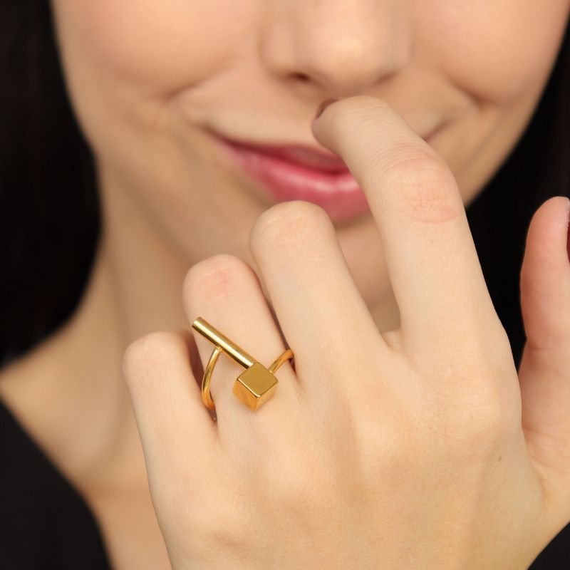 Anel Minimalista em Aço Inox (Tamanho 20)