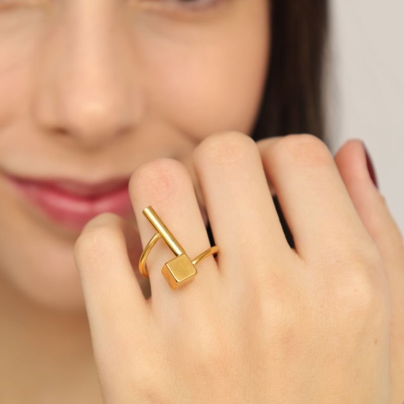 Anel Minimalista em Aço Inox (Tamanho 20)