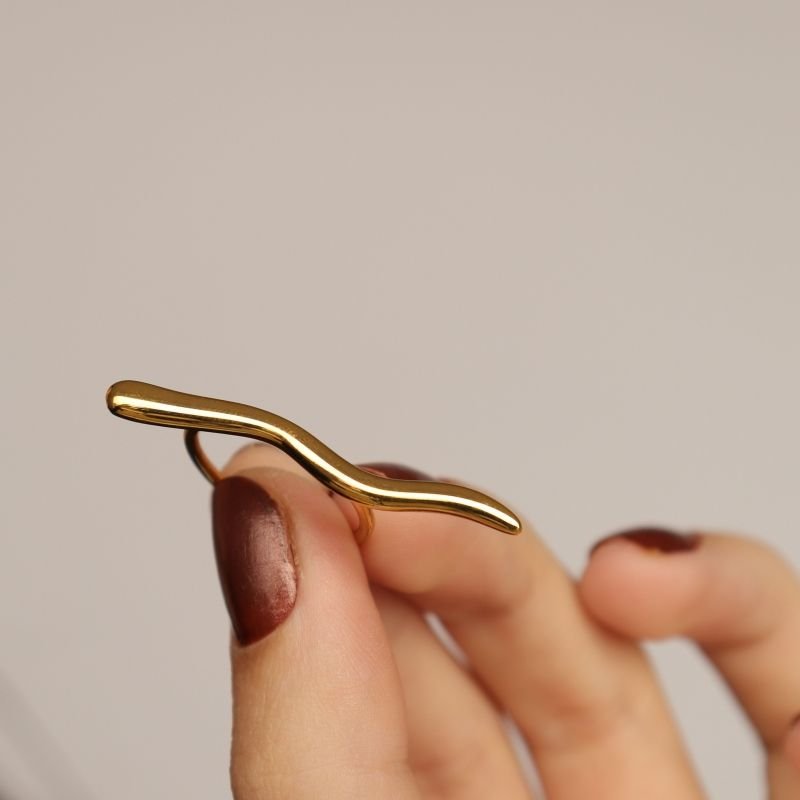 Anel Minimalista (TAMANHO 17) em Aço Inox (Linha Premium)