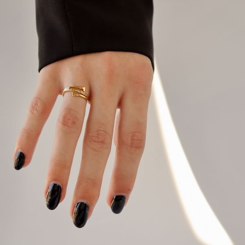 Anel Prego Delicado em Aço Inox (Tamanho 17)