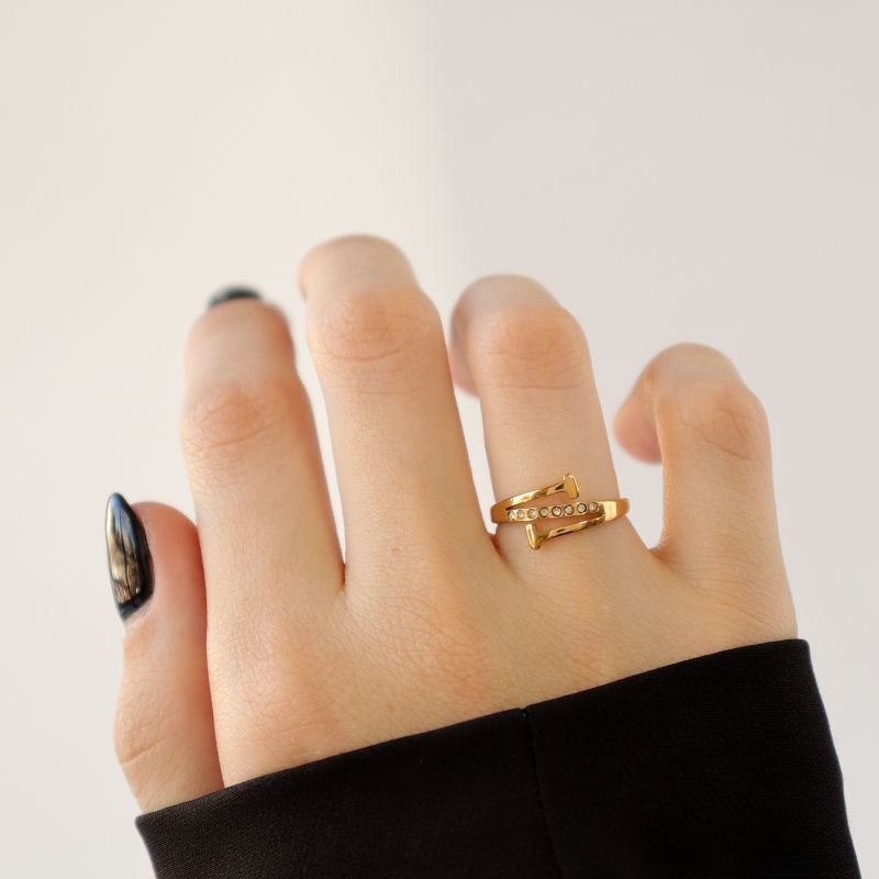 Anel Prego Delicado em Aço Inox (Tamanho 20)