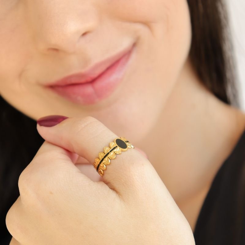 Anel Regulável Moderno em Aço Inox (Linha Premium)