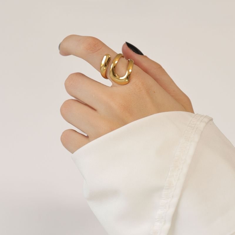 Anel Tamanho 16 em Aço Inox