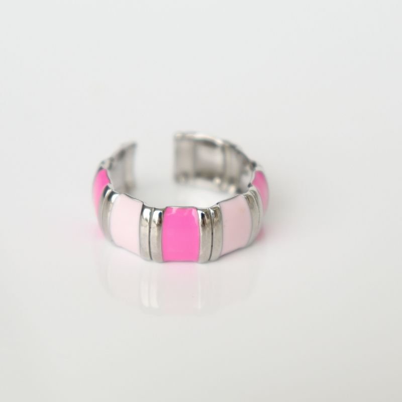 Anel Tamanho 16 em Aço Inox Colorido