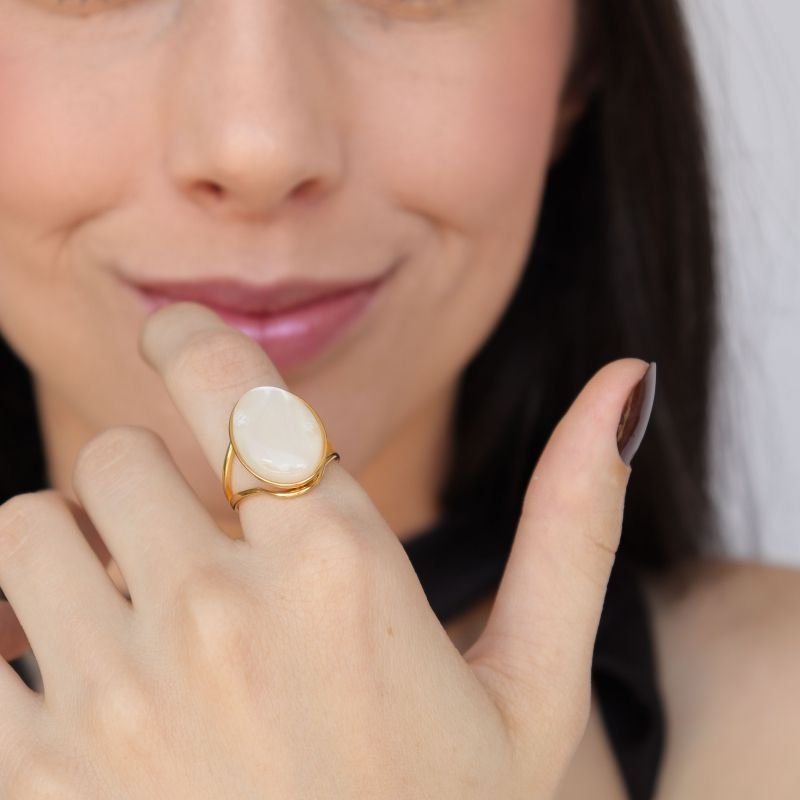 Anel Tamanho 17 em Aço Inox