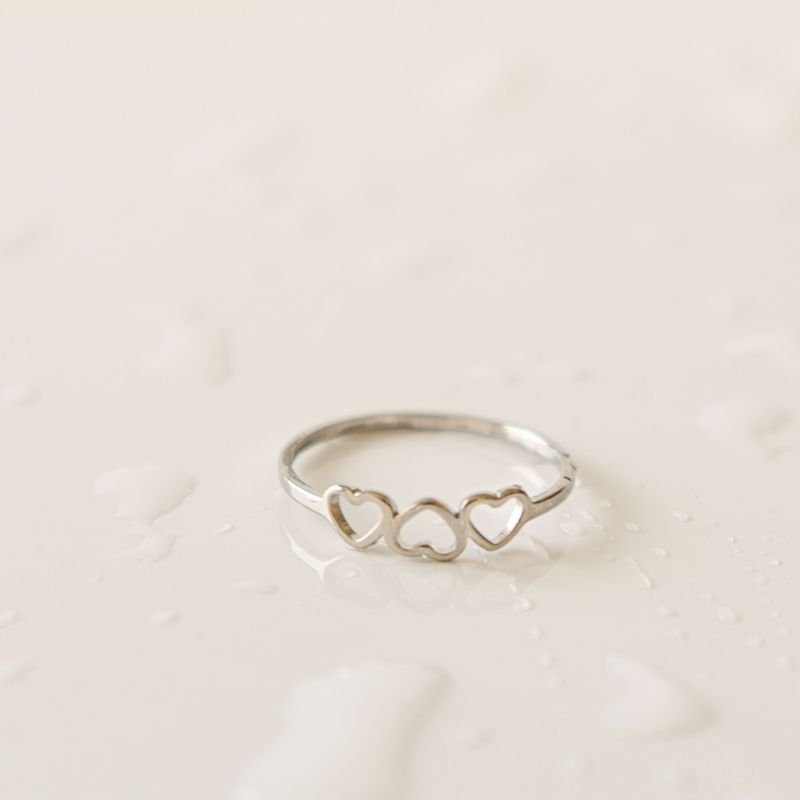 Anel Tamanho 19 em Aço Inox Delicado